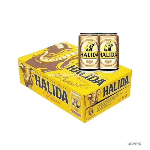 Bia HALIDA 24 lon 