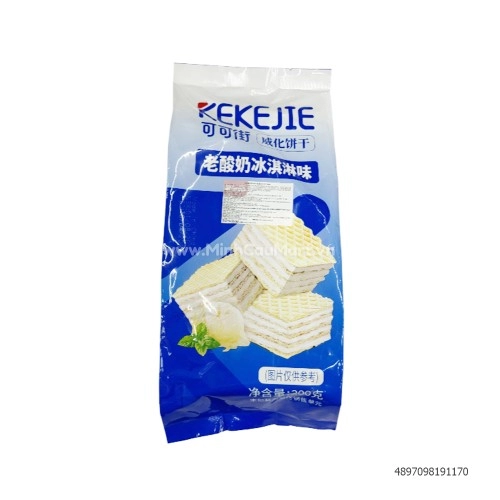 Bánh KEKEJIE wafer vị kem sữa chua 300g