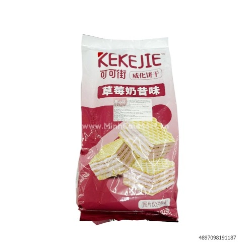 Bánh KEKEJIE wafer vị dâu 300g