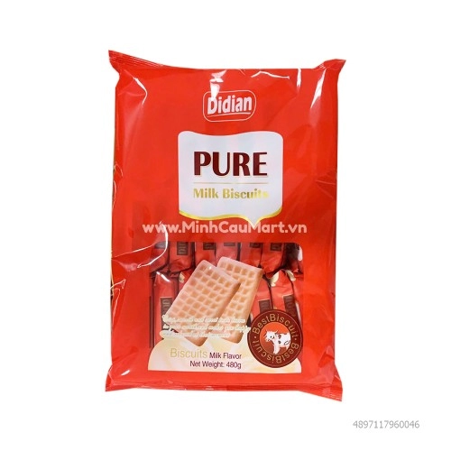 Bánh quy sữa nguyên chất 480Gr 