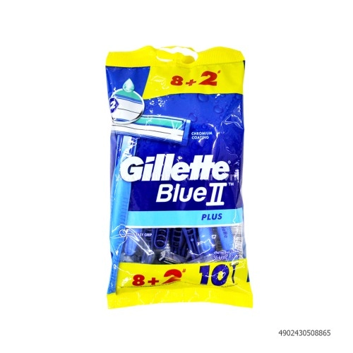Dao Cạo Râu Gillette BLue II Plus Gói 8+2