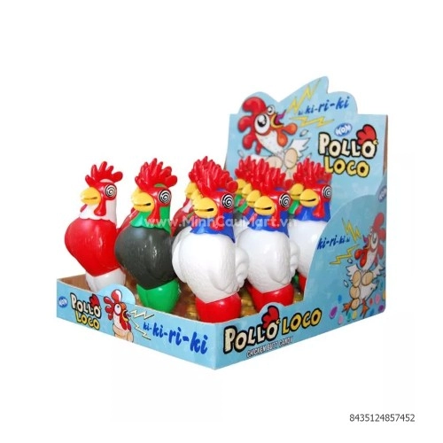 Kẹo đồ chơi gà trống Pollo WOM