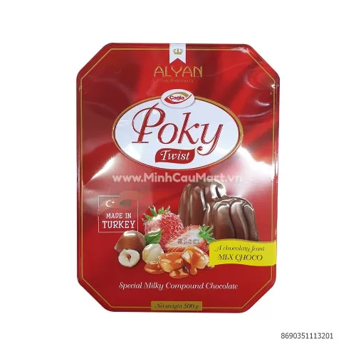Kẹo socola Poky TNK HT 500g 