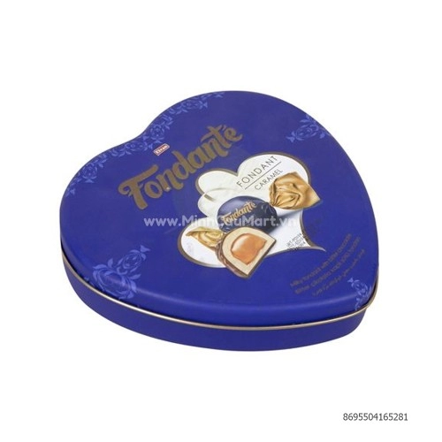Kẹo Fondante Trái Tim 300Gr Màu Xanh