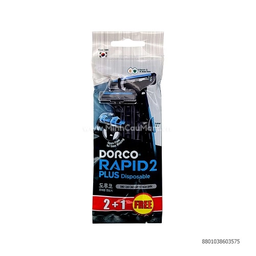 Dao cạo DORCO RAPID 2 xanh 