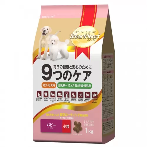 Thức Ăn Dành Cho Chó Con Và Chó Mang Thai Smatheart Gold 1kg
