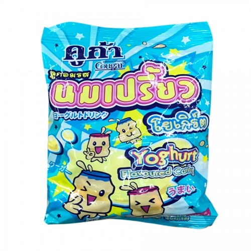 Kẹo sữa chua Cougar Nhập khẩu Thái Lan 280g 