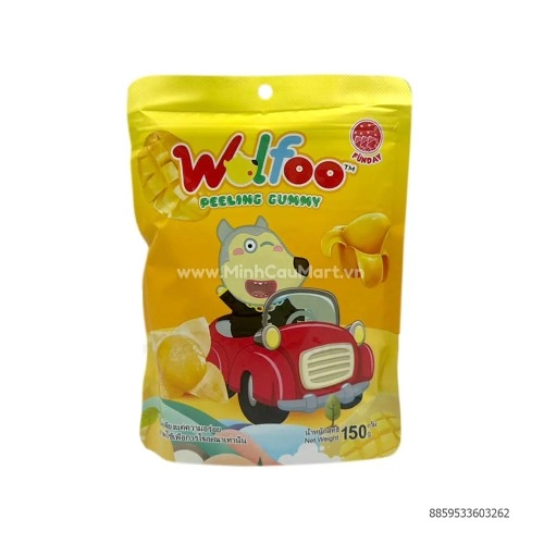 Kẹo dẻo Wolfoo vị xoài 150g