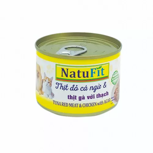 Pate Natufit Chó Mèo Các Vị 160g