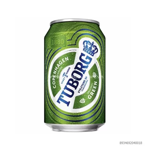 Bia Tuborg Green lon 330ml 