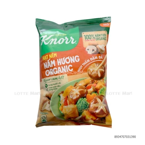 Kno hạt nêm nấm hương Organic 800g + KM
