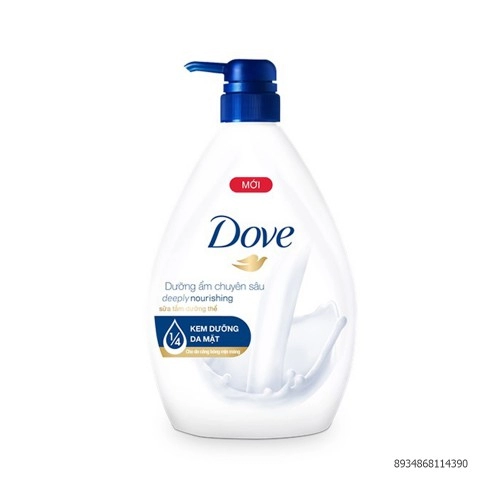 Dove Sữa Tắm Dưỡng Thể 530g Xanh