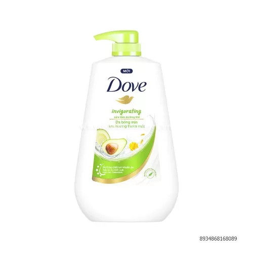 Sữa Tắm Dưỡng Thể Dove Da Bóng Mịn Lưu Hương Thơm Mát 900g