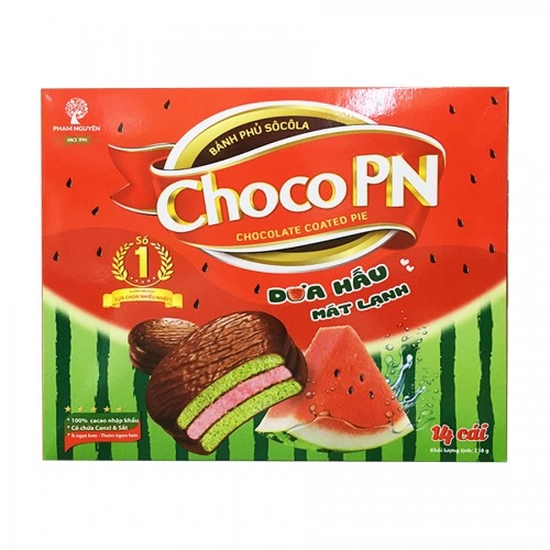 Bánh choco vị dứa hấu 