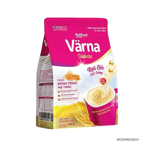 Ngũ Cốc Dinh Dưỡng Varna Diabetes Nutifood 400G