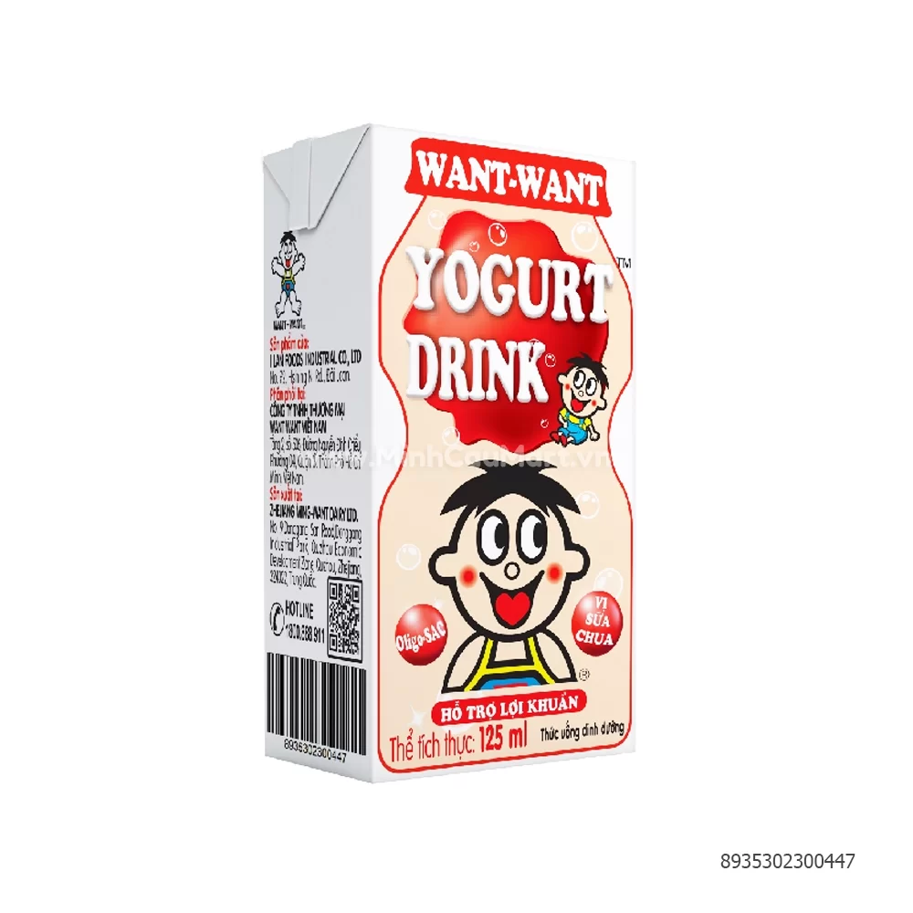 Sữa Want Want drink lợi khuẩn 125ml
