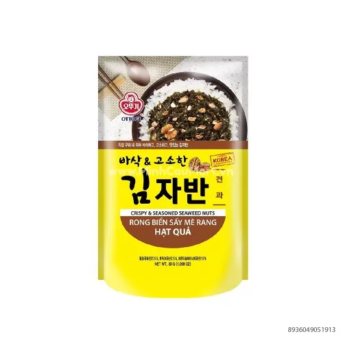 Rong Biển Sấy Mè Rang Hạt Qủa Ottogi 30g 