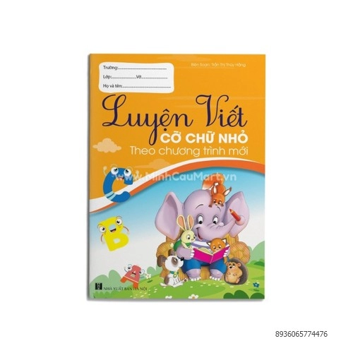 Sách luyện viết cho bé 18k 