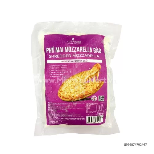 Phô mai sợi ACE 200g                                                                                                                                                                                                                                      