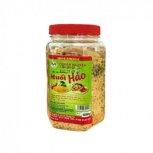 Muối HẢO HẢO Thuân Nguyễn 400Gr 