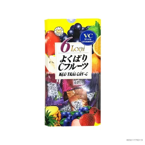 Kẹo Hộp Trái Cây C 180Gr