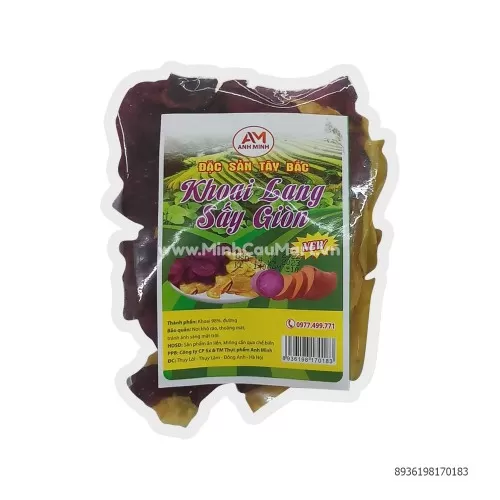 Khoai lang sấy giòn Anh Minh 160g 