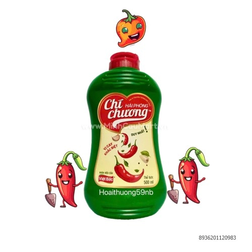 Tương ớt chí chương Hải Phòng VB 500ML