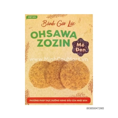 Bánh Gạo Lức Ohsawa Mè Đen 125Gr