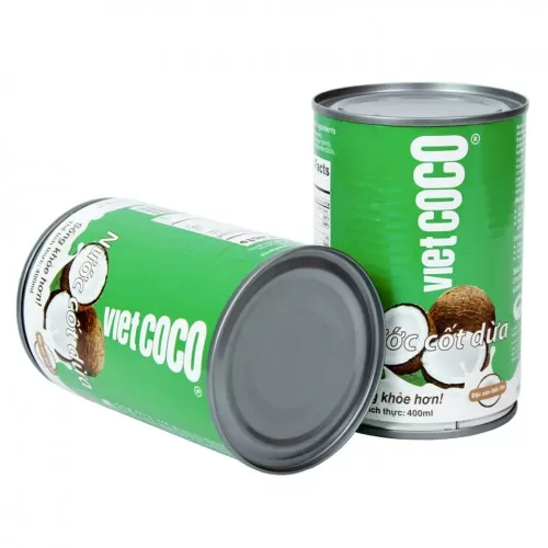 Nước cốt dừa 17% 400ml lon xanh lục
