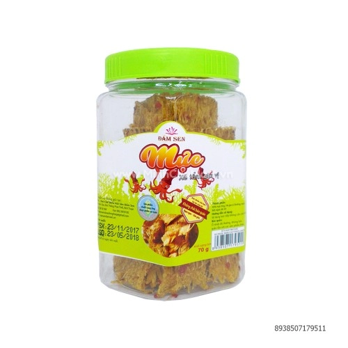 Mực tẩm gia vị đầm sen 70g