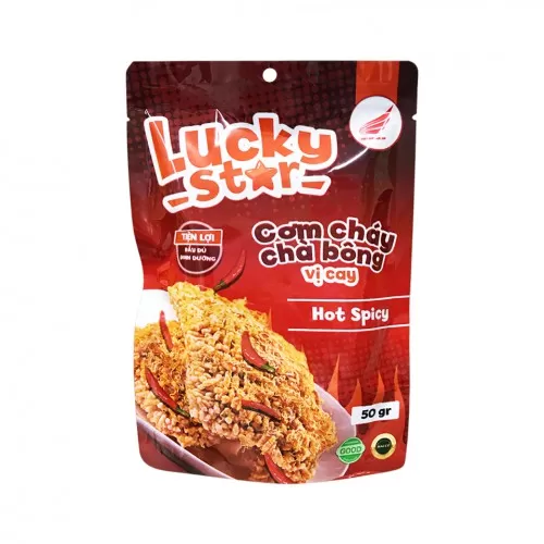 Cơm cháy Lucky star vị cay 50g 