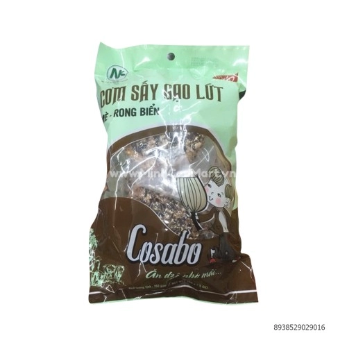 Cơm cháy gạo lứt mè rong biển 150gr 