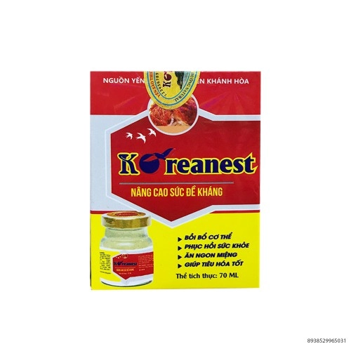Nước Yến Koreanest Khánh Hòa Hộp 70Ml