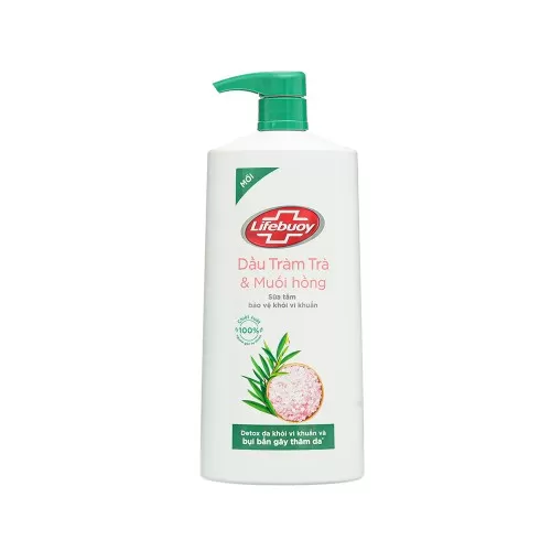 Sữa Tắm Lifebuoy Dầu Tràm Trà & Muối Hồng 800G