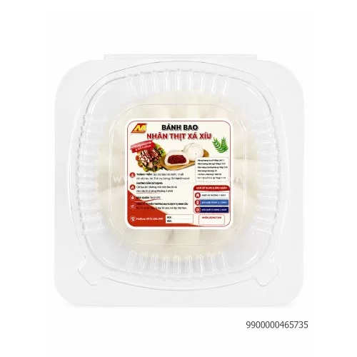 Bánh bao nhân xá xíu Minh Cầu 100g                                                                                                                                                                                                                        