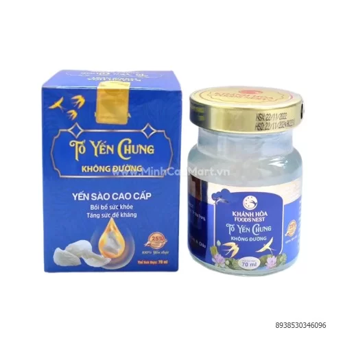 Yến CĐ, KĐ Khánh Hòa foodnest 25% lọ rời 70ml                                                                                                                                                                                                             