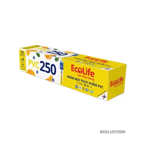 Màng bọc thực phẩm PVC ECOLIFE 250                                                                                                                                                                                                                        