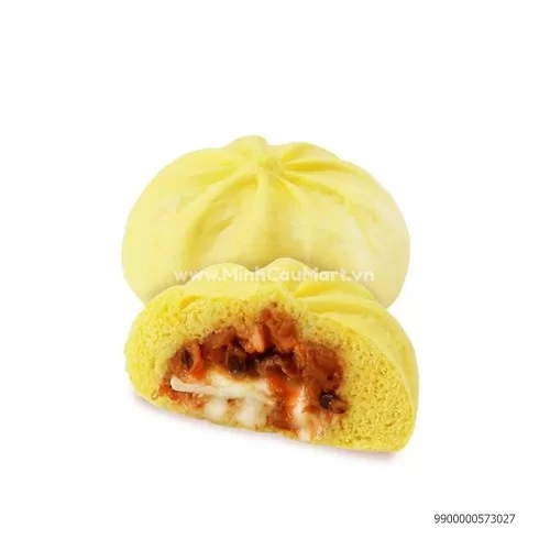 Bánh bao nhân gà nấm Minh  Cầu hộp 300gr                                                                                                                                                                                                                  