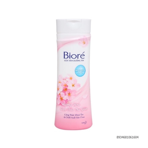 Biore Sữa Tắm Dưỡng Ẩm Hương Hoa Anh Đào 200g 