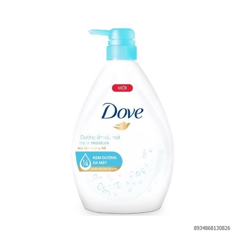 Sữa Tắm Dưỡng Ẩm Dịu Mát Dove Aqua Moisture 530g