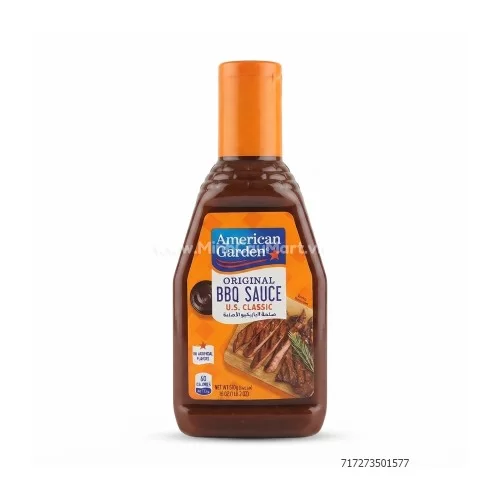 Sốt BBQ nguyên bản American Garden 510g