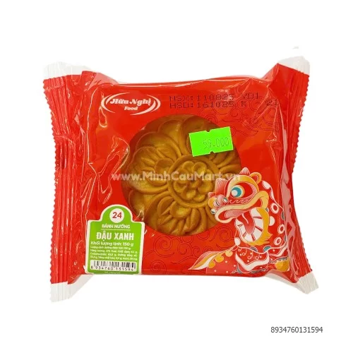 Bánh Trung Thu Hữu Nghị Nướng Nhân Đậu Xanh 150Gr