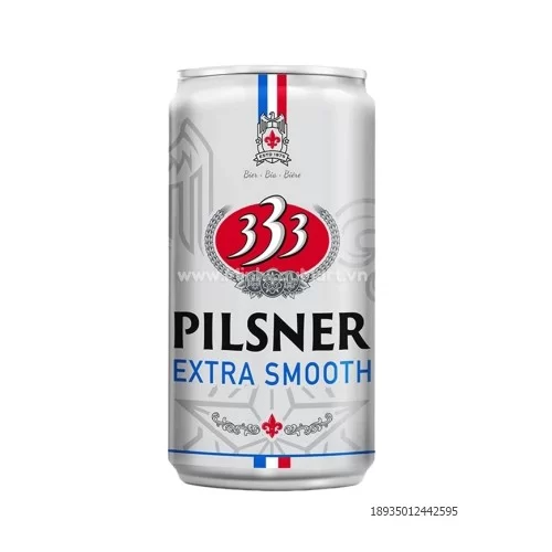 Bia 333 Pilsner Cans 250ml                                                                                                                                                                                                                                