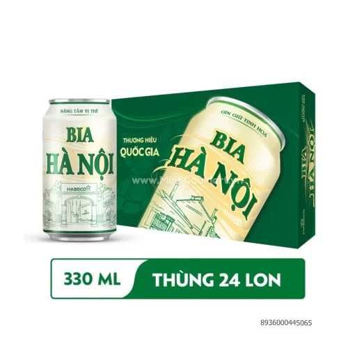 Bia Hà Nội xanh 330ml*24                                                                                                                                                                                                                                  