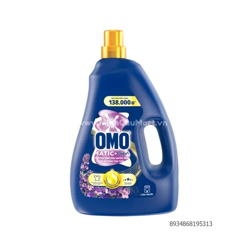 OMO Nước giặt cửa trước hoa Oải hương thư thái 2.6kg                                                                                                                                                                                                      