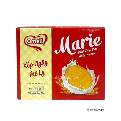 Bánh Quy Sữa Marie Omeli 48g
