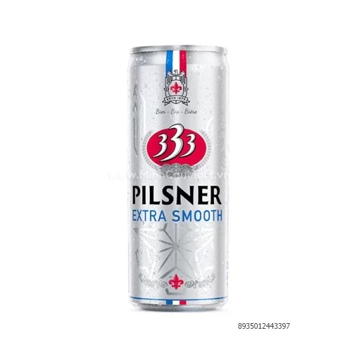 Bia 333 Pilsner Cans lon 330ml                                                                                                                                                                                                                            