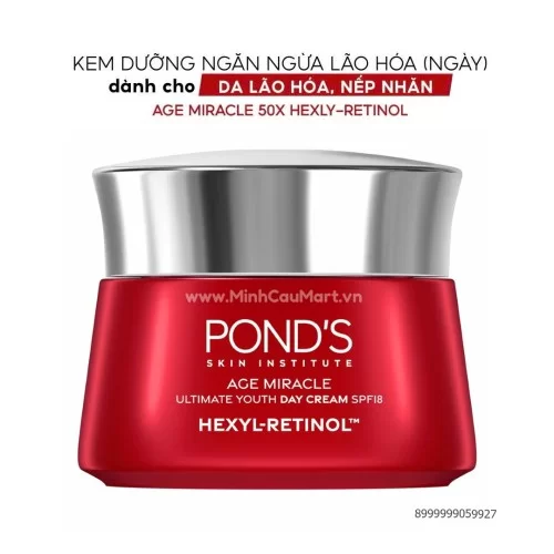 Ponds Am ULT Youth Day Cream SPF18 VN 12X45g                                                                                                                                                                                                              