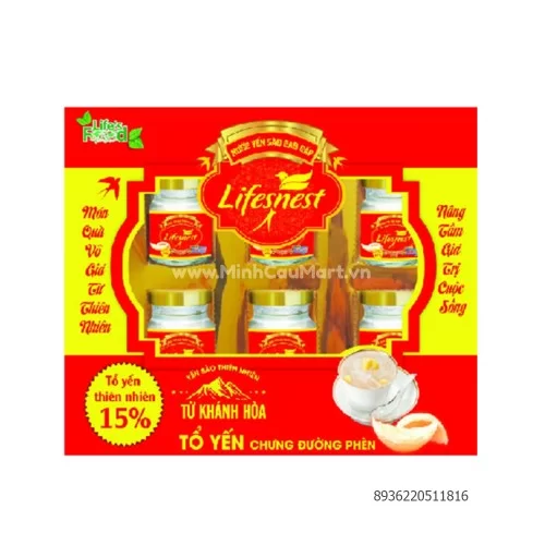 Yến sào LifesNest 15% - Chưng đường phèn                                                                                                                                                                                                                  