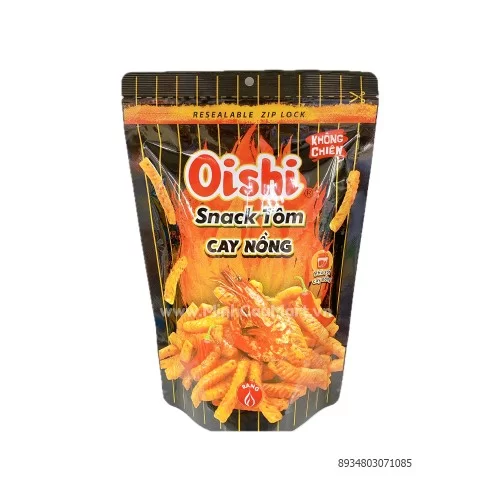 Bánh snack, đẬu phộng  oishi 65/85g   